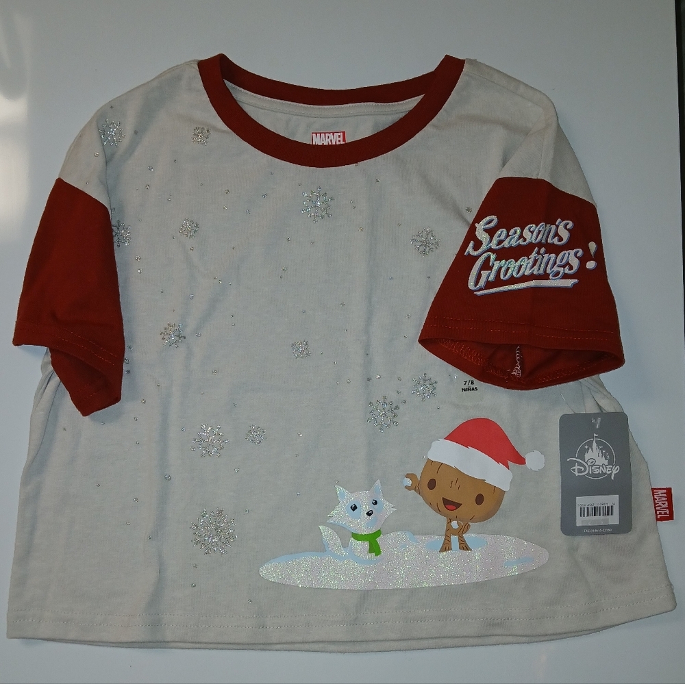 Festive Kids Reindeer and Snowman T-Shirt